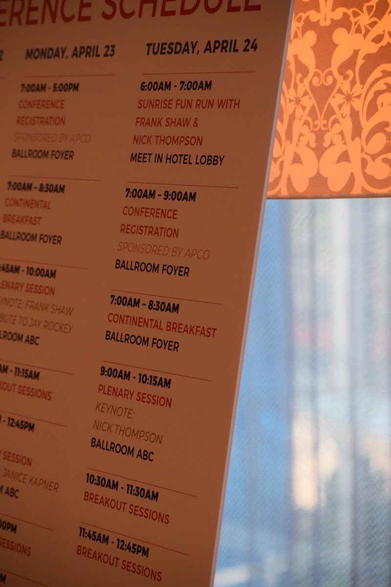 PRSA_NPD's tweet photo. Whoa! What a day! Such an amazing and inspiring lineup of speakers and tomorrow will be just as awesome. Get ready to bookend this year’s conference with our final speakers who’ll no doubt delight! Don’t forget to amp up w/ #RockYourProfile &amp; @Microsoft lounge! #PRSAGameChangers https://t.co/wzwCTxsPhO