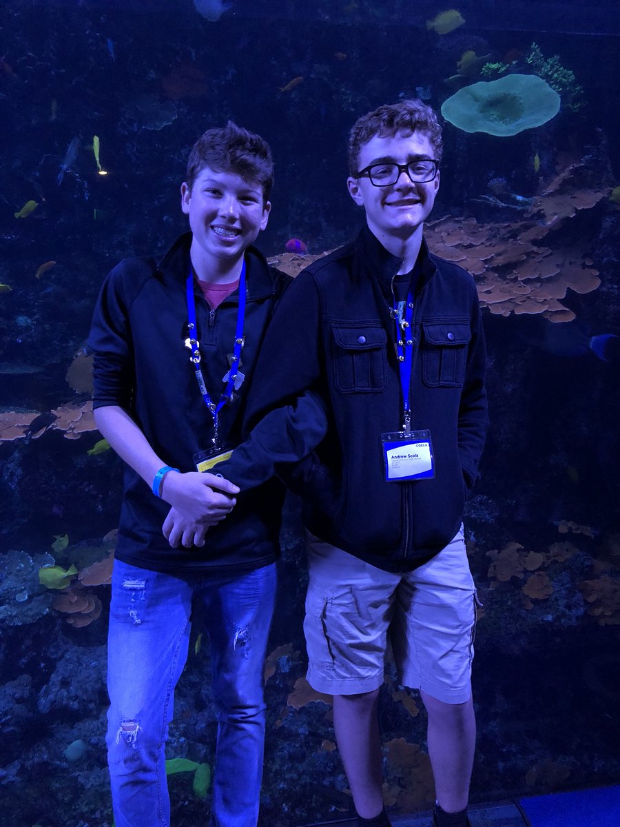 The Cactus Shadows ICDC crew had a blast at the Georgia Aquarium yesterday!🐠 #DECAICDC