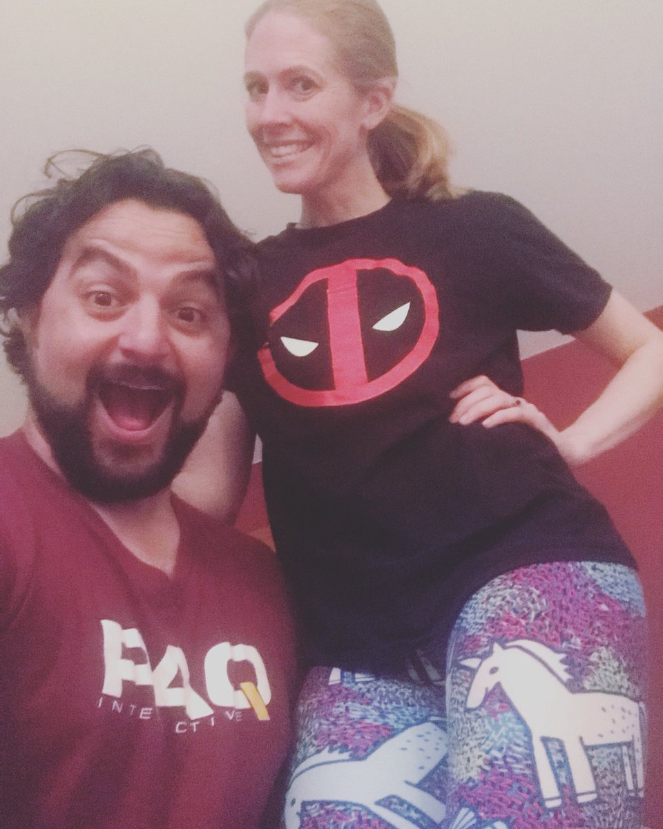 luisrund's tweet photo. @VancityReynolds can’t wait for the premiere. Unicorns are my favorite too! https://t.co/naNHafkc2E