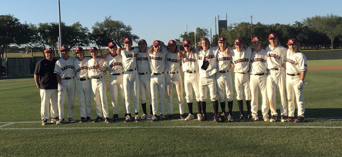 rouse_baseball's tweet photo. Congrats to the Freshman team on capturing the district championship tonight with a 22-4 win against Bastrop! #futureisbright https://t.co/6R2jM89m2w