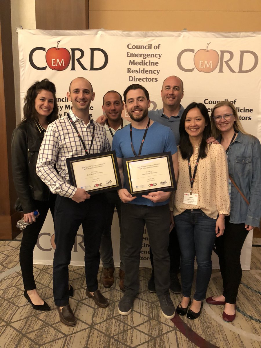 So proud of the <a href="/SLREM/">msmw_em</a> crew for sweeping our <a href="/CORD_EM/">CORD</a> CPC section! Well done <a href="/TheEMCMD/">The EMC</a> and <a href="/DanSatnick/">Dan Satnick</a> #CORD18