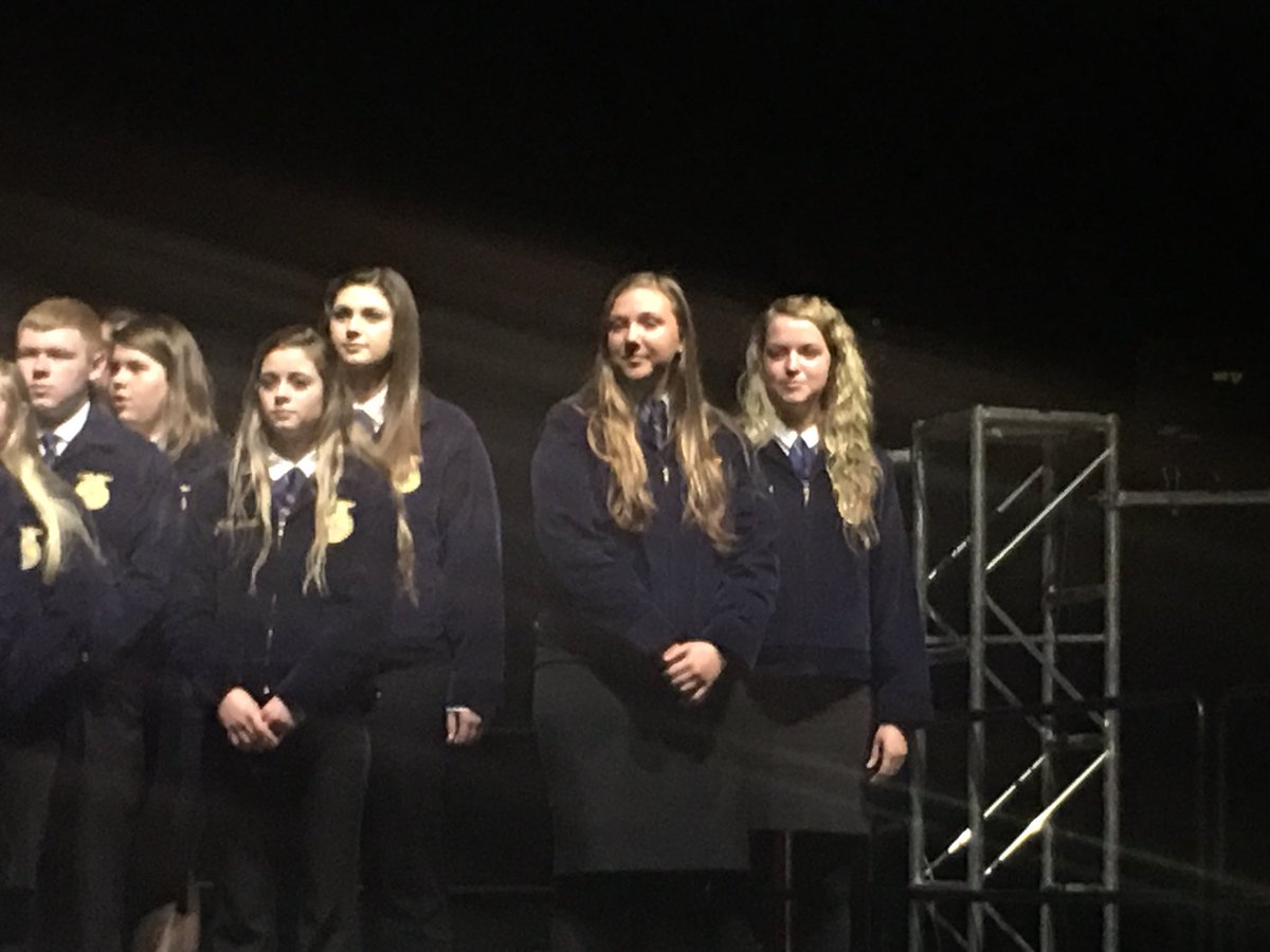 NessAgEd's tweet photo. Big day for the @shamiltonffa!

-Great tour with @CycloneTurf ✅
-Got to meet @CoachProhm ✅
-Received Ambassador Award ✅
-Chapter Display places top 5 ✅

@shcsd https://t.co/ueux5k4rer