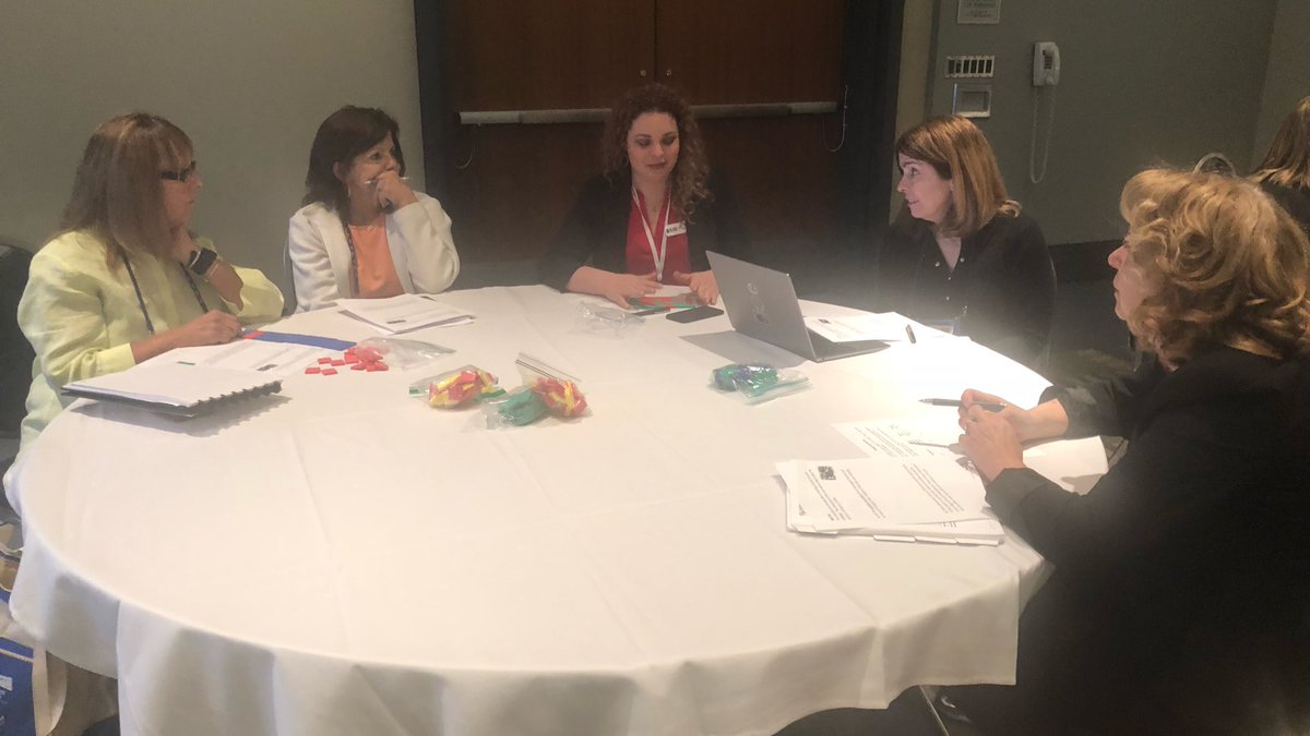 laurstott's tweet photo. Thanks to all the engaged &amp; energized @MathEdLeaders who came to my #NCSM18 session today! Great conversations about how to push student thinking to the next level. #cognitivedemand #rigor #relevance #collaboration @BigIdeasMath @ExploreInside https://t.co/agsPV4k4lB