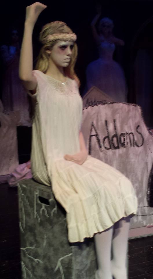 MSHSTheatre's tweet photo. Finally we have Becca Ramey. Becca is our ITS social media liaison. She has been a fixture in the theatre program since her freshman year. She was our first ITS inductee in this class. Becca's favorite Role was Lavita in Miss Nelson is Missing. Come see her The Little Mermaid. https://t.co/yaYjRsmJod