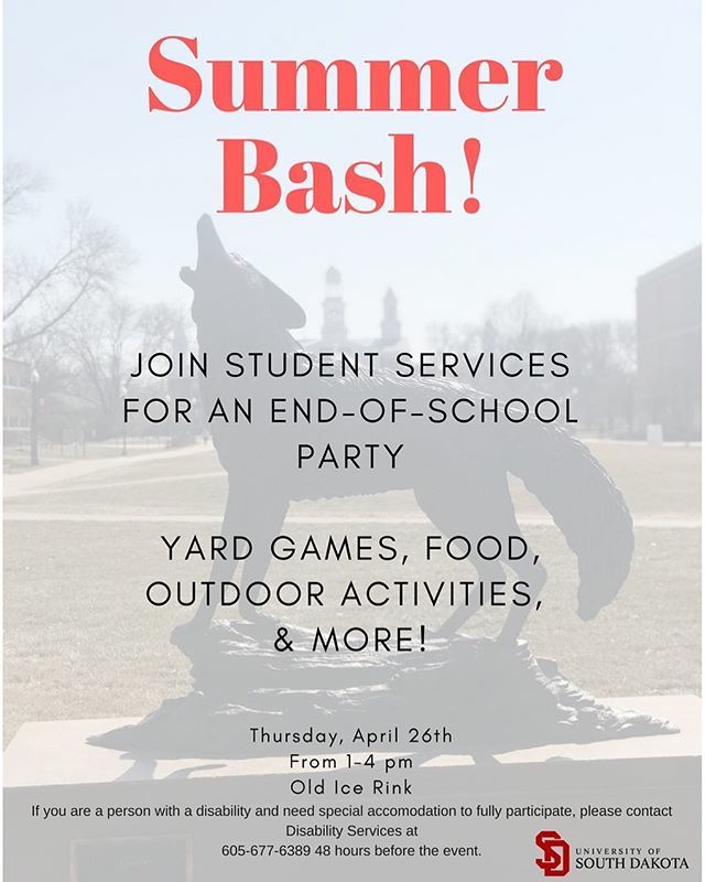 YoteActivities's tweet photo. Hoping for some weather as gorgeous as today for the SUMMER BASH ☀️🤞 stop by the OLD ICE RINK Thursday and pick up some food, play a quick outdoor game, and celebrate the (almost) end of classes!! https://t.co/jpBJK5ntsK https://t.co/N2XXONYNnH