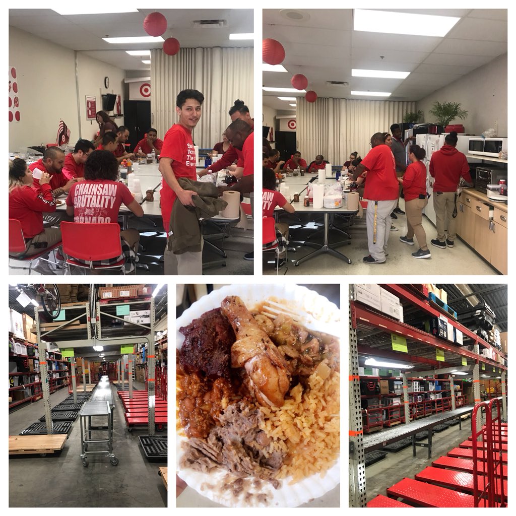 Changing Custom Blocks and setting #T1906 up for success means: food for the team, all ETLs working Flow, visit from our DTL, and lots of teamwork! #D250 #Target #G295 #WinningTeam