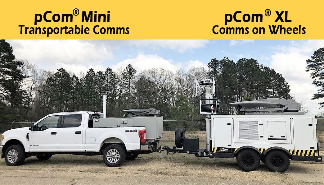 SquireTech1's tweet image. Introducing Squire Tech&apos;s latest technological innovation, the vehicle portable pCom ® Mini. The pCom® Mini is a full feature, rugged and field worthy communications platform made for command control or base camp needs. #pCom #pComMini #SatelliteComms #CellOnWheels #SquireTech
