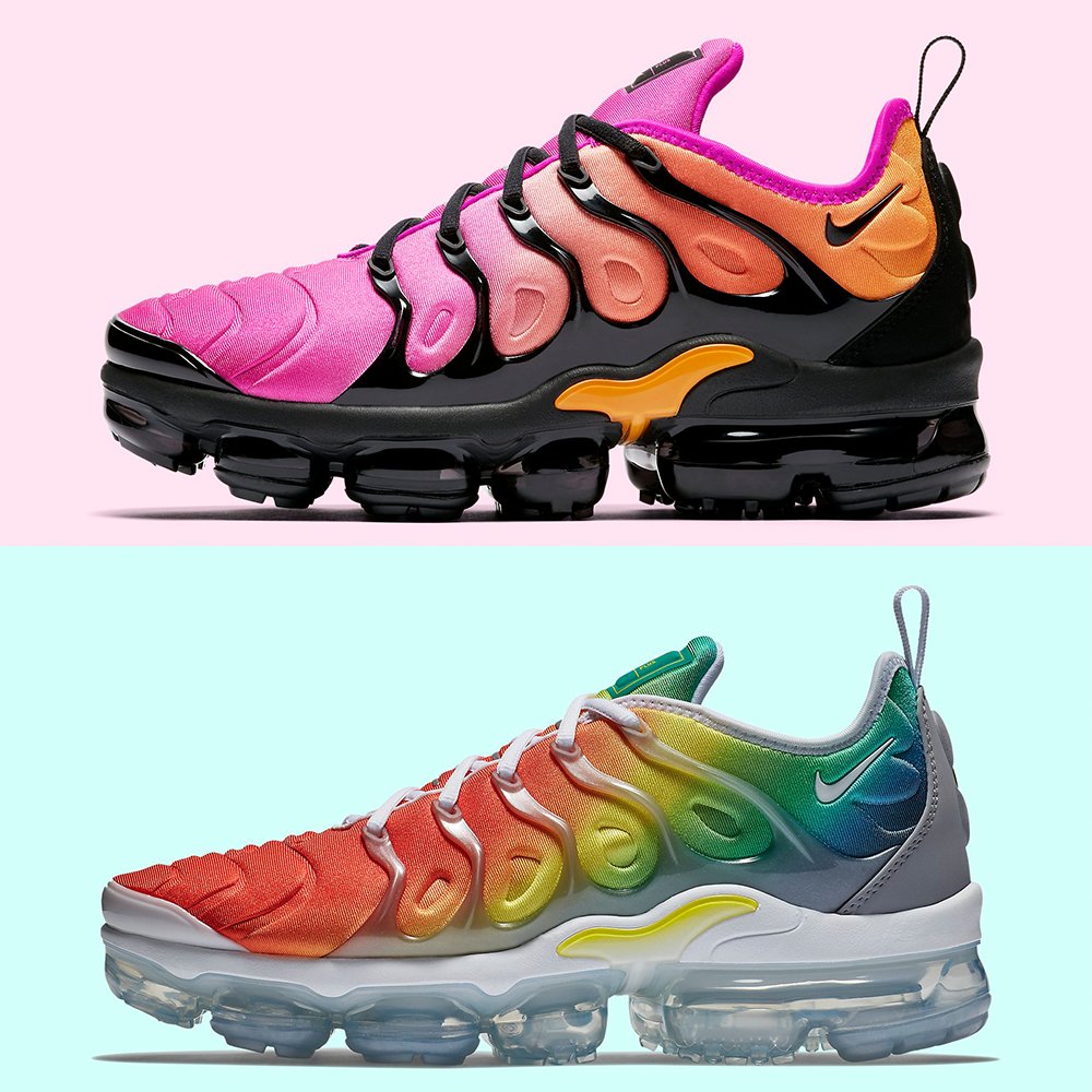 nike vapormax plus rainbow