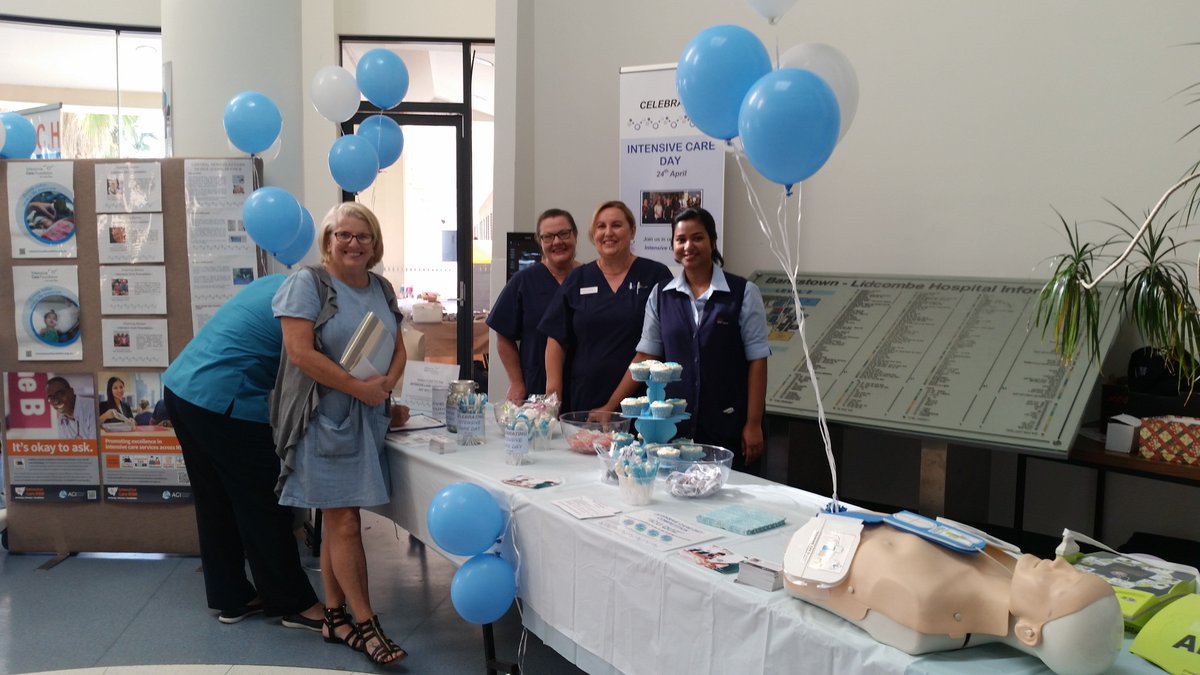 The Foundation sends a big vote of thanks to Kathleen Brennan &amp; the team at Bankstown-Lidcombe Hospital in NSW who today celebrated Intensive Care Day, raising awareness &amp; valuable funds for the Foundation. 
A fabulous effort from a great team!   😍