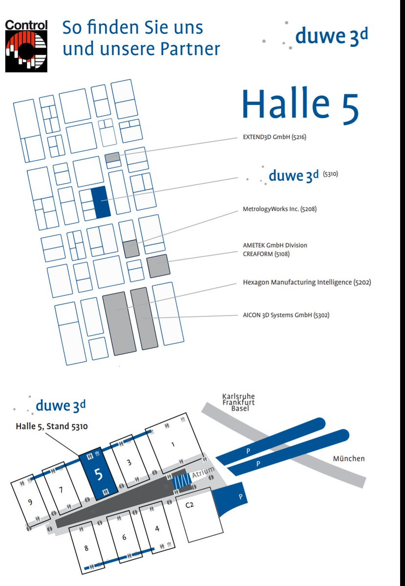 TArellanoPW's tweet image. Yendo a #ControlMesse al stand de @duwe3d con @PolyWorks!!