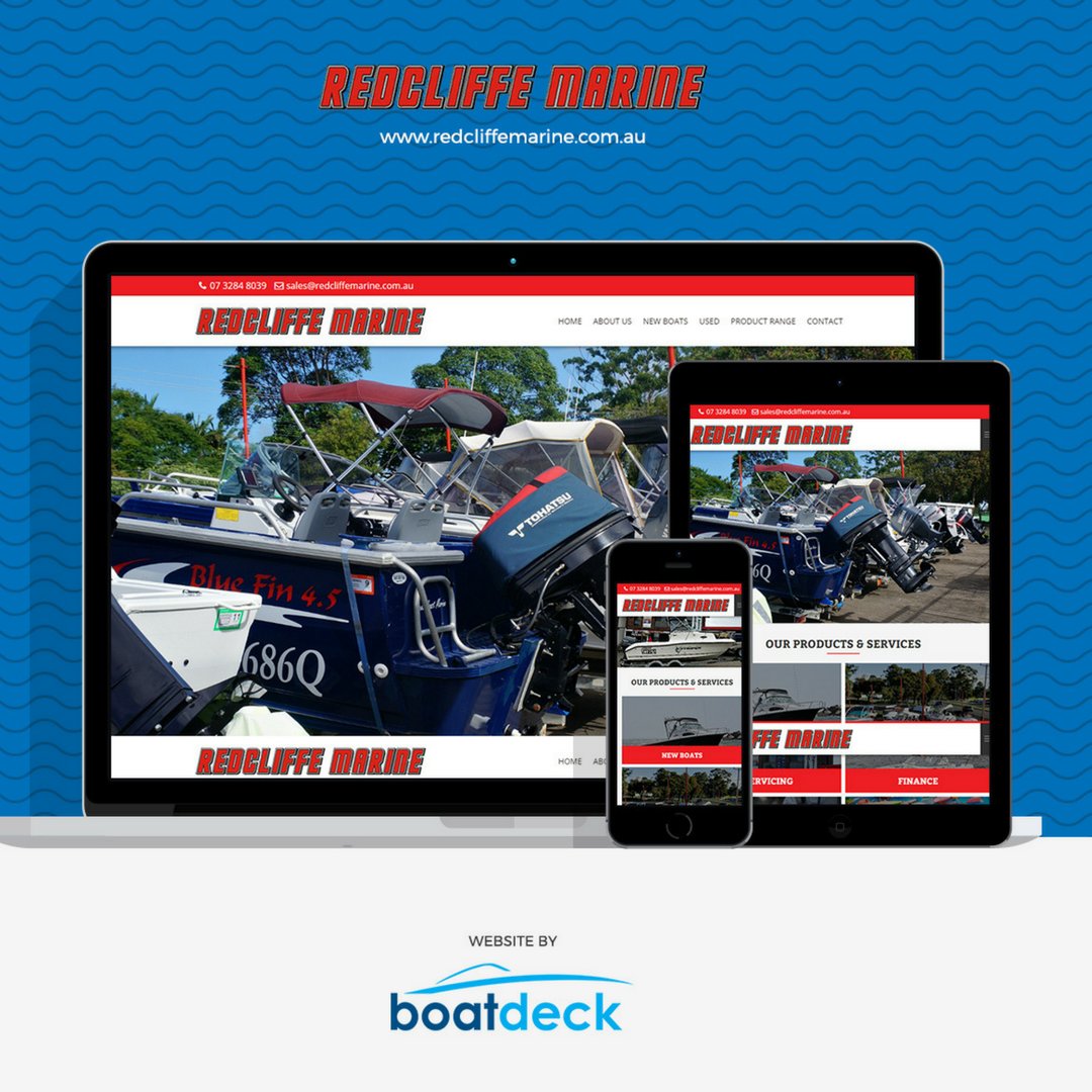 Redcliff Marine is ready to offer anything Fishing, Boating, or Marine related with a new, clean and fresh website interface by Boatdeck! 

Check more of our portfolio on our website boatdeck.com.au

#webdeveloper #websitedeveloper #marinewebsites #websiteportofolio