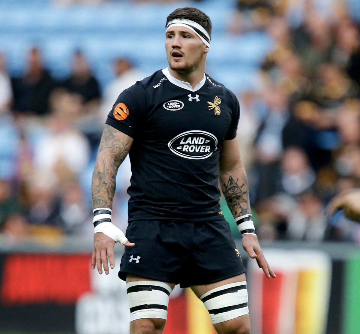 WaspsRugby's tweet photo. 📽️ This Sunday Wasps go head-to-head with Saints in our final home game of the season and we'll also be saying goodbye to some of our fantastic players
Tweet us your farewell messages using the hashtag #TheBigSendOff 🐝
#TheBigSting https://t.co/dj8HxCEVg6