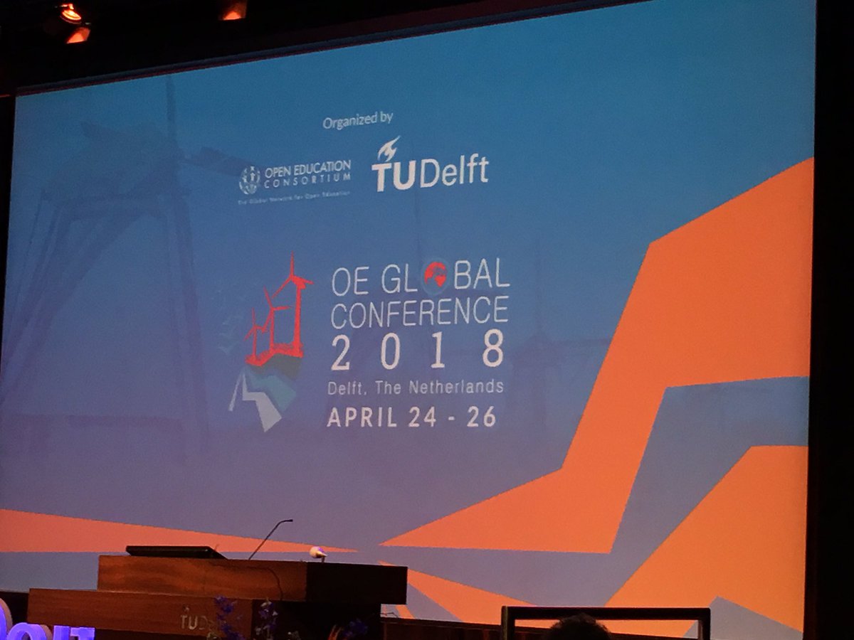 Ready for the conference to kickoff! #OEGLOBAL18
