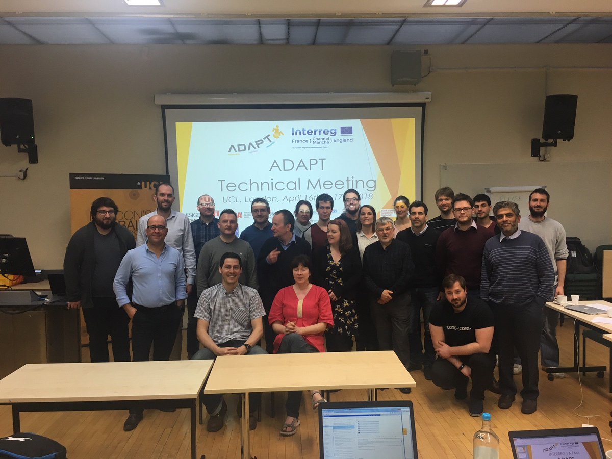 GroupeESIGELEC's tweet image. Réunion technique ADAPT à Londres chez UCL les 16&amp;amp;17/04. Echanges intenses et productifs puis moments de convivialité dans le cadre chaleureux d’un Pub londonien. RDV à Canterbury en oct 2018 pour la prochaine réunion du comité de pilotage. #ADAPTproject @Channel_Manche @ucl
