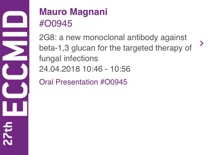 DIATHEVA's tweet photo. #ECCMID2018 oral presentation #fungal #infectiousdiseases https://t.co/UtLK4ZIwVf