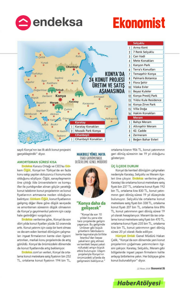 HbrAtlys's tweet photo. Medya iletişim hizmeti verdiğimiz teknoloji odaklı gayrimenkul platformu 'Endeksa' Ekonomist dergisinde @endeksa @EkonomistDergi #turkey #türkiye #anadolu #Konya #Selcuklu #meram #gayrimenkul #RealEstate #building https://t.co/rERY8yOm3r