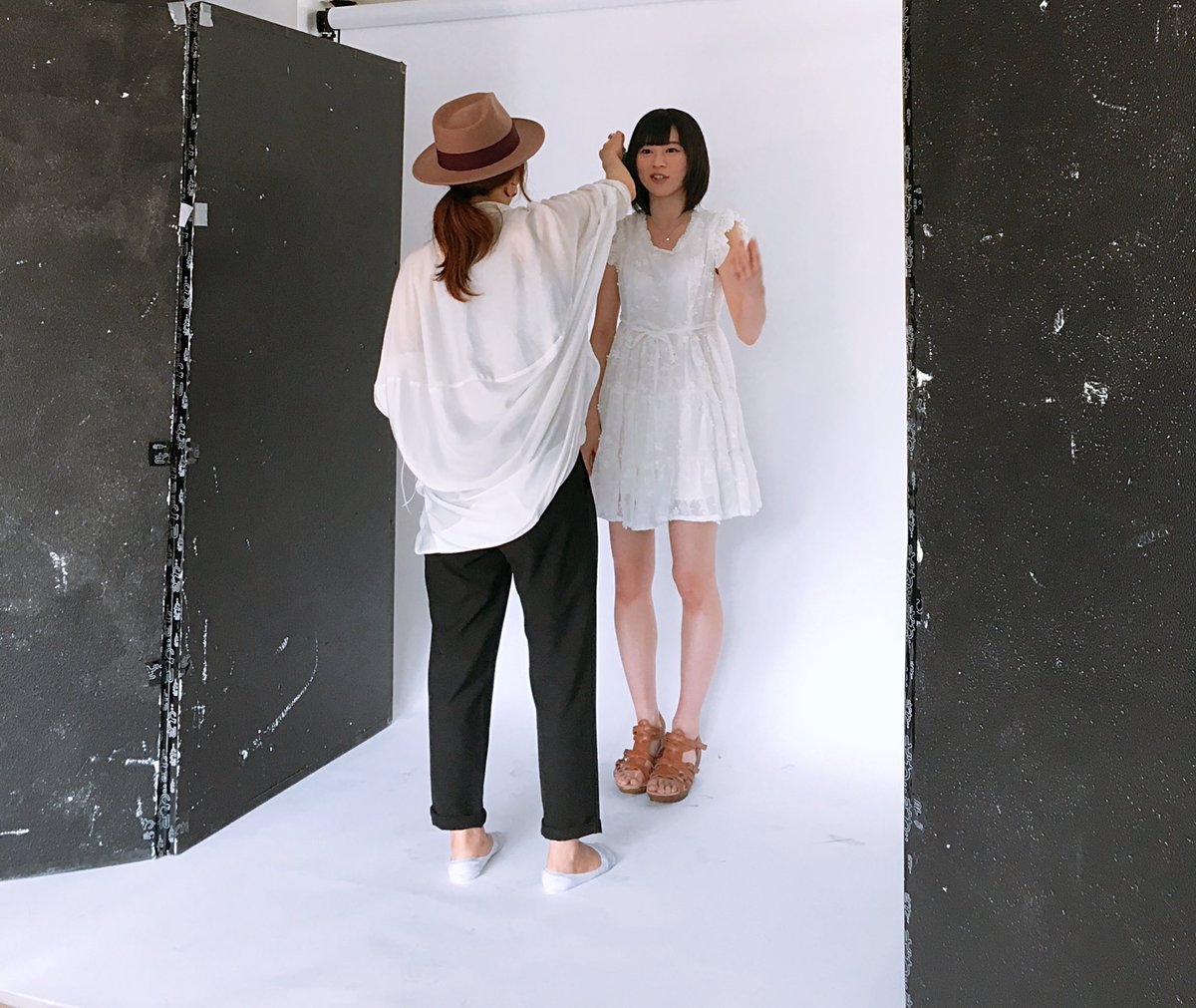 4/30の中島由貴ファンイベントで販売するブロマイド撮影中です