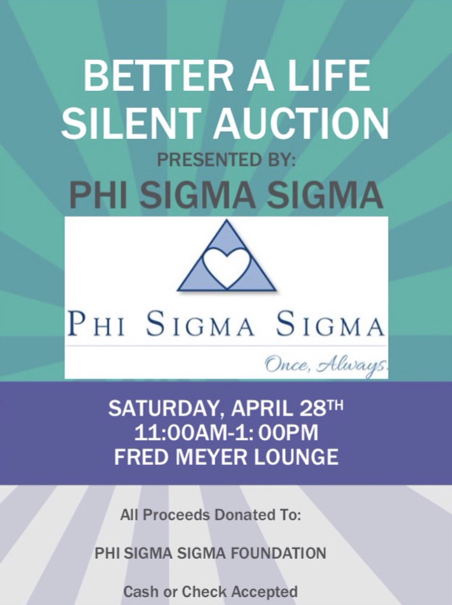 LinfieldFSL's tweet photo. @PhiSigmaSigmaLC’s annual silent auction is this Saturday! Be sure to stop by to help raise money for the Phi Sigma Sigma Foundation’s philanthropic cause, school & college readiness 📚🎓 #LinfieldFSL #LinfieldPanhellenic https://t.co/3QTfTmDq6D