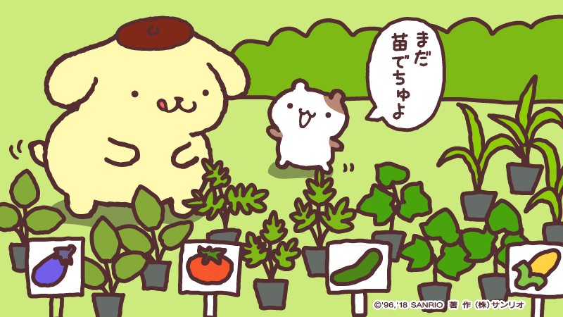 今年もプリンファームに、野菜を植えるよ〜☆ トマトに、ナスに