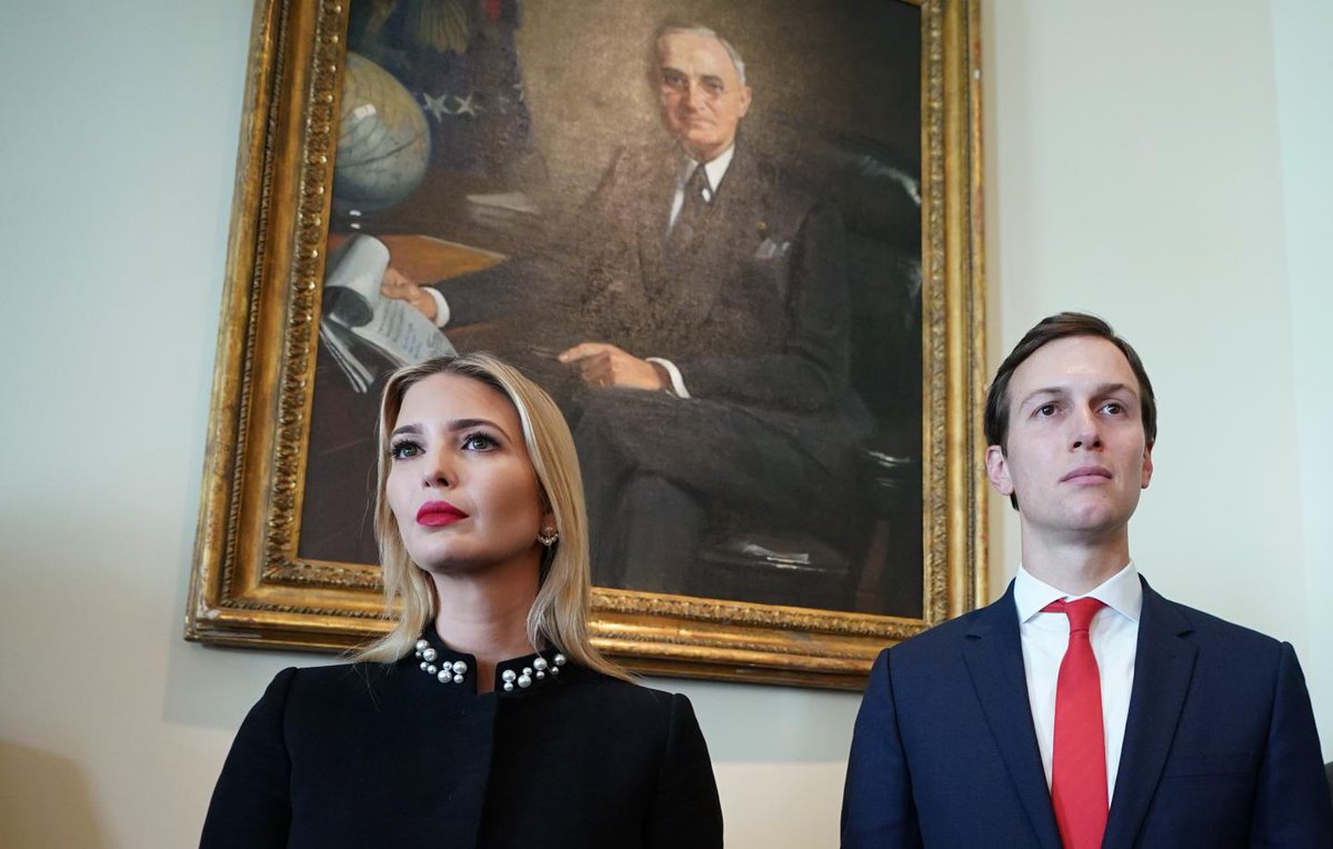 Newsweek's tweet image. Ivanka Trump and Jared Kushner reportedly warned Donald Trump not to hire Michael Cohen. bit.ly/2FaP4rO