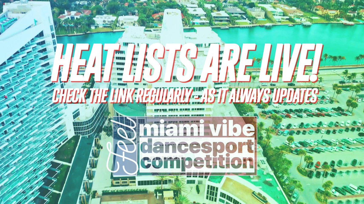FeelMiamiVibe's tweet photo. Heat Lists are Live! check back regularly as the link will always update https://t.co/Evdot6RSRi [ if you are having trouble just visit our website, link is on the main page]  https://t.co/6w0hpXL24v #feelmiamivibe https://t.co/aFhQhPkNm6