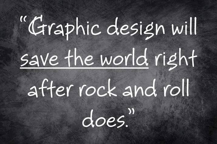 ZakeMedia's tweet photo. Graphic design will save the world right after rock and roll does.

#javascript  #reactjs #vuejs  #webdeveloper #webdesign #webdesigner  #programming #css #thedevlife #js #jquery #php #nodejs #rubyonrails #java #laravel #ZakeMedia https://t.co/TFxYc1HCKk
