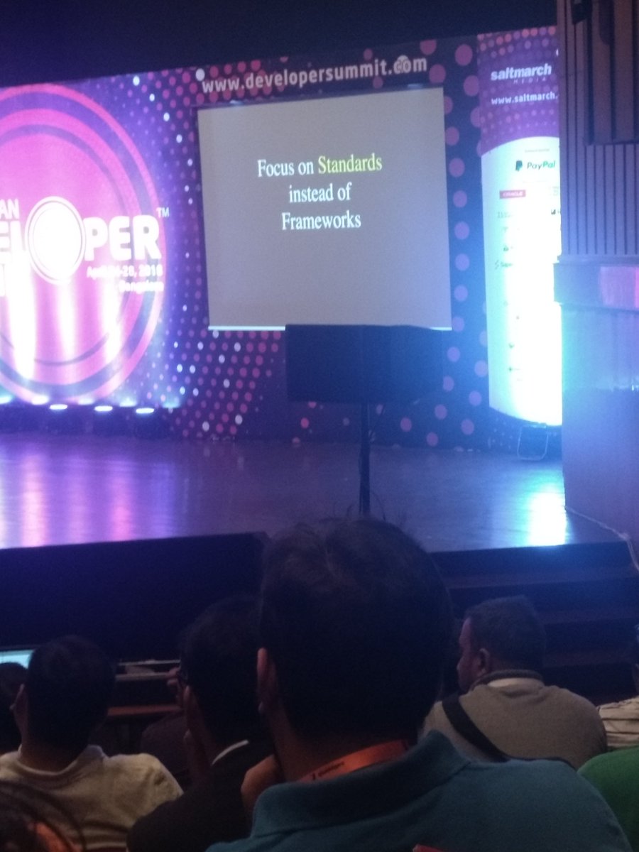 d_craziee's tweet photo. #gids18 very well said which we are missing these days in almost every software company.. https://t.co/i9pLc7YEaL