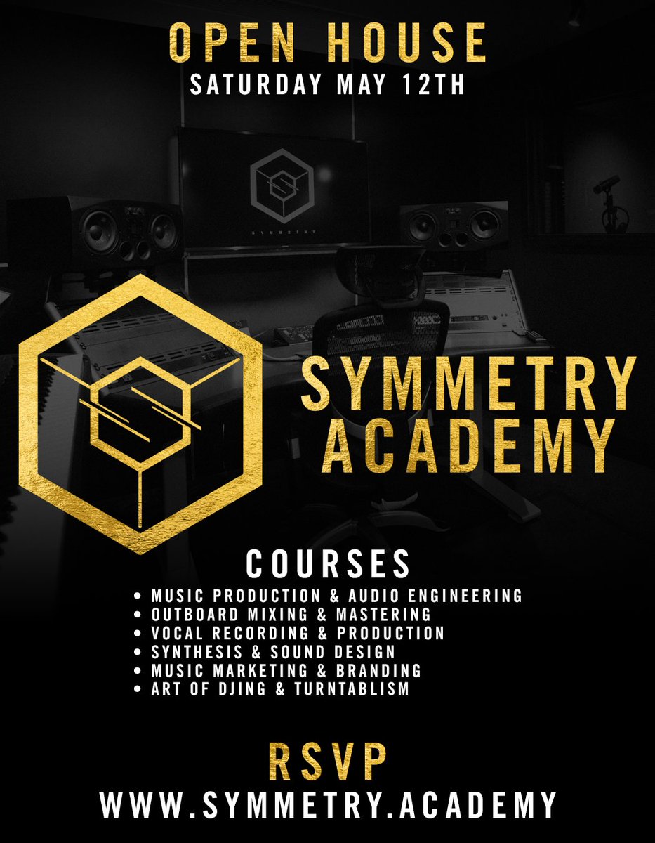 Open House - Saturday May 12th - RSVP: symmetry.academy