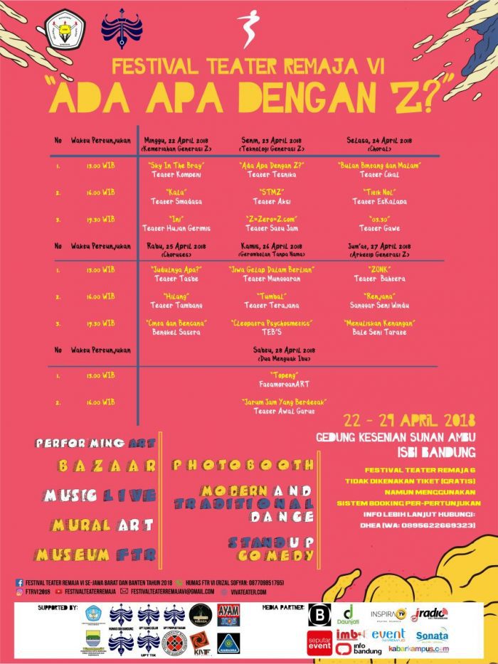 Festival Teater Remaja VI – Teater ISBI Bandung event.narema.id/acara/festival…