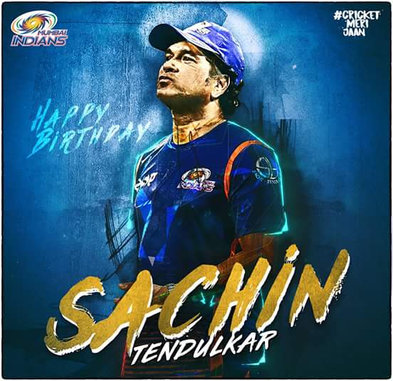 Birthday wishes to the man who made a billion dreams come true!

Happy birthday to our Icon, Sachin Tendulkar! 