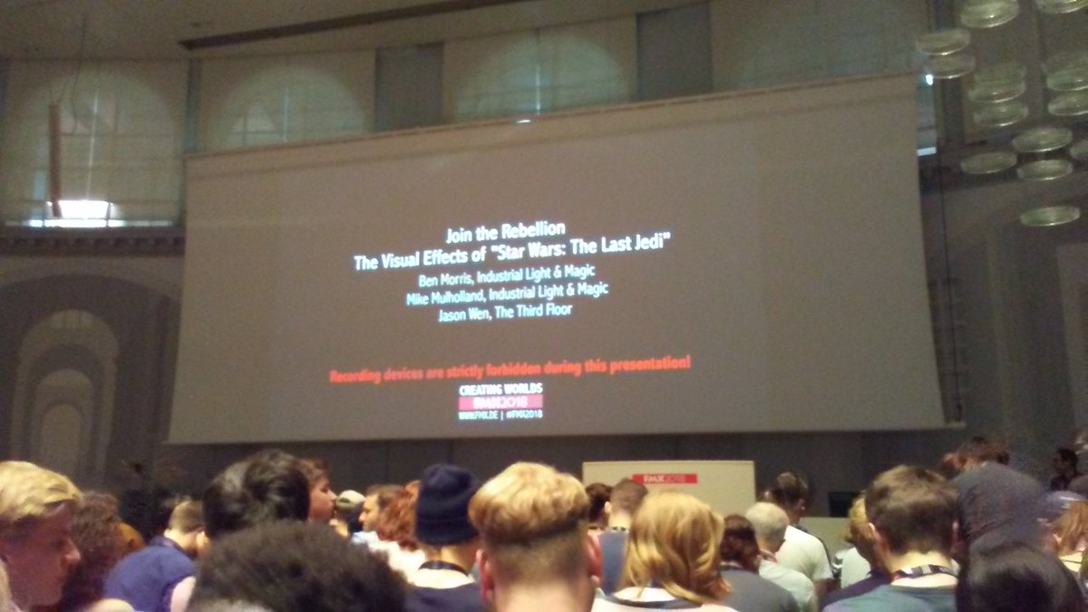 Who else is attending #FMX2018 ? 😀First talk starting now, we're eager to listen to it!