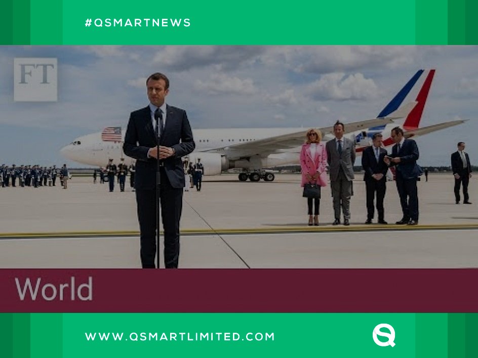 qsmart_limited's tweet photo. #QsmartNews Macron strolls around Washington DC See in https://t.co/jNjAA6RPWy #qsmartlimited #cfds #cfds #trading #forex https://t.co/ODm8WXD7Py