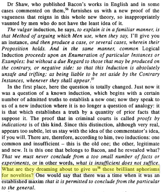 I'll need to look this up, but I think Maistre just accused every British Empiricist of being an opium addict. The  @neoabsolutism of his time, I suppose.