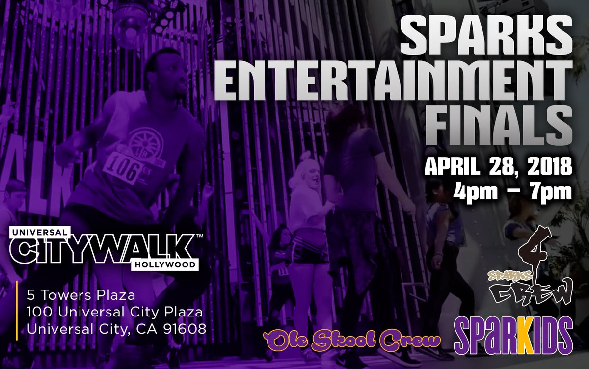 So excited to announce that I made it to the <a href="/la_sparkids/">SparKids</a> finals audition for the <a href="/la_sparks/">La famille Sparks</a> 2018 season 🙏🏼💥💯🏀💜💛 Family and friends, come cheer us on along with the Sparks Crew and Ole Skool Crew at City Walk this Saturday the 28th, 4p-7p! 🙏🏼🙏🏼🙌🏼🙌🏼🙌🏼#la_sparkids