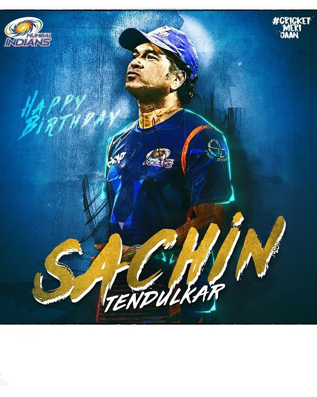 There will never be another Sachin Tendulkar
Happy birthday Master blaster     