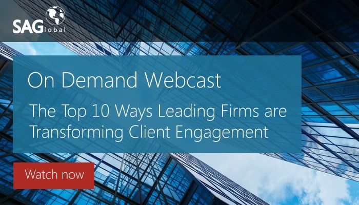 winwithsaglobal's tweet photo. If you missed our #PSMJ Webinar on 'The Top 10 Ways Leading Firms are Transforming Client Engagement,' #SAGlobal has the recording for you here! So you can find out how forward thinking A/E/C firms are reimagining how they engage with their clients.
https://t.co/R8InmwZn7j https://t.co/jsXtD9Yf6c