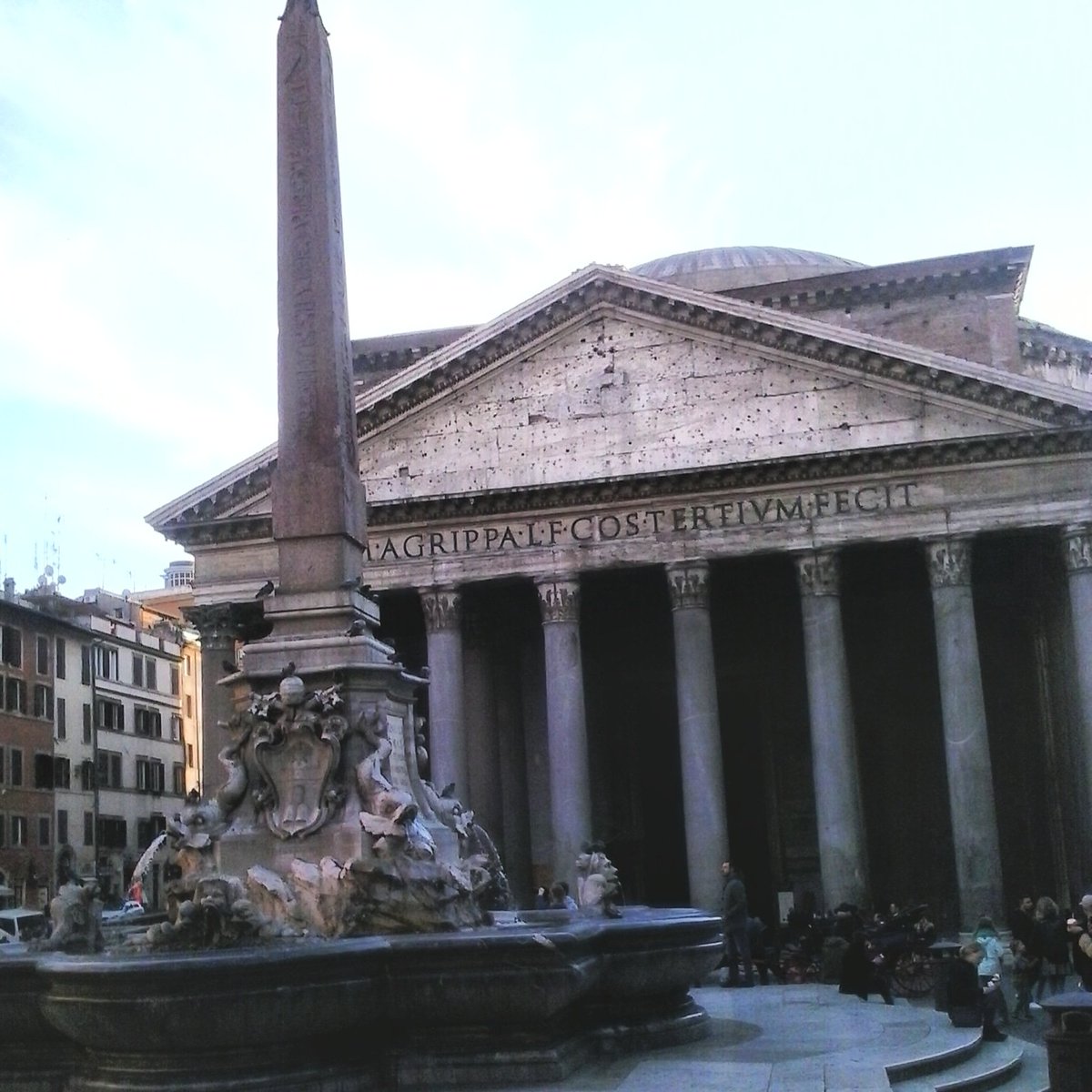 Il #Pantheon di #Roma, che è così maestoso, così perfetto, così unico...#romeisus #Rome #Gaudium @i_archi_e @Beniarcheo @Roma_Aeterna @Mustapha1508 @8romaamor8 @ROMA_TRIPS