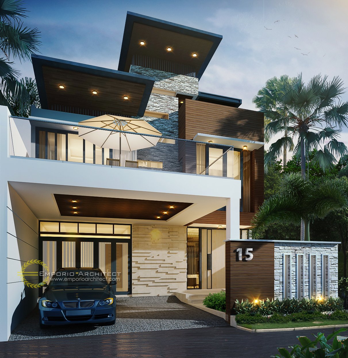 Emporio Architect on Twitter: "Desain Rumah Bapak Riyanto di Bogor