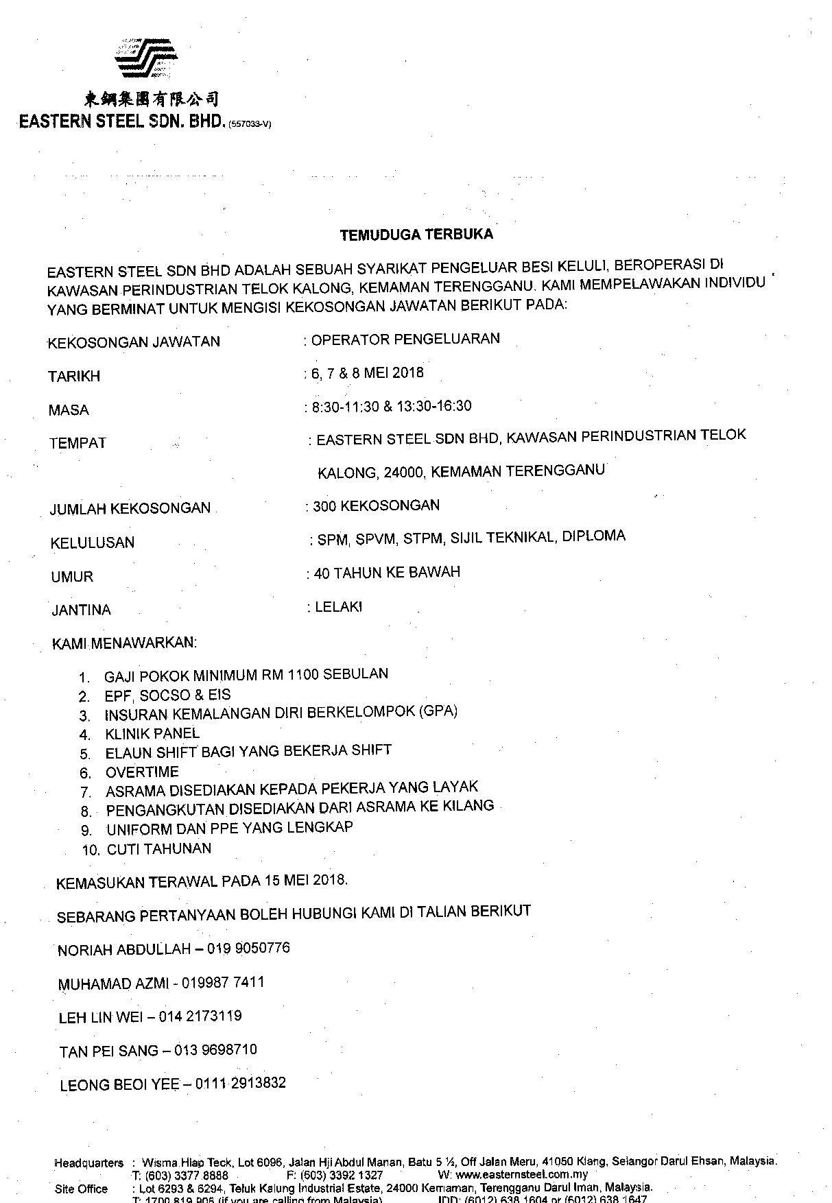 Jobsmalaysiapahang On Twitter