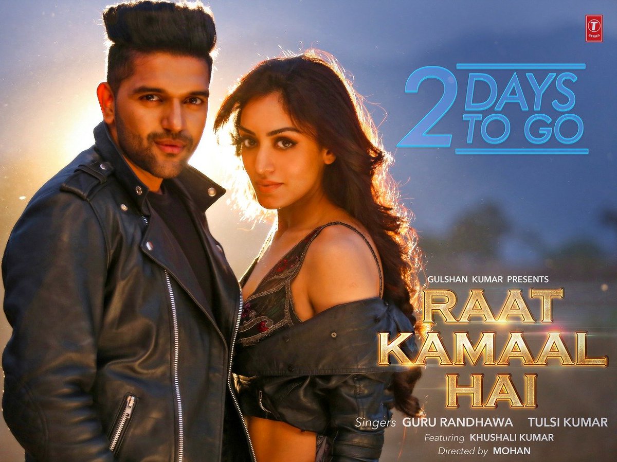 TSeries's tweet photo. Too close, two far! #RaatKamaalHai in ✌🏻days.

@GuruOfficial @KhushaliKumar @TulsiKumarTK https://t.co/SlVzvGvg1m