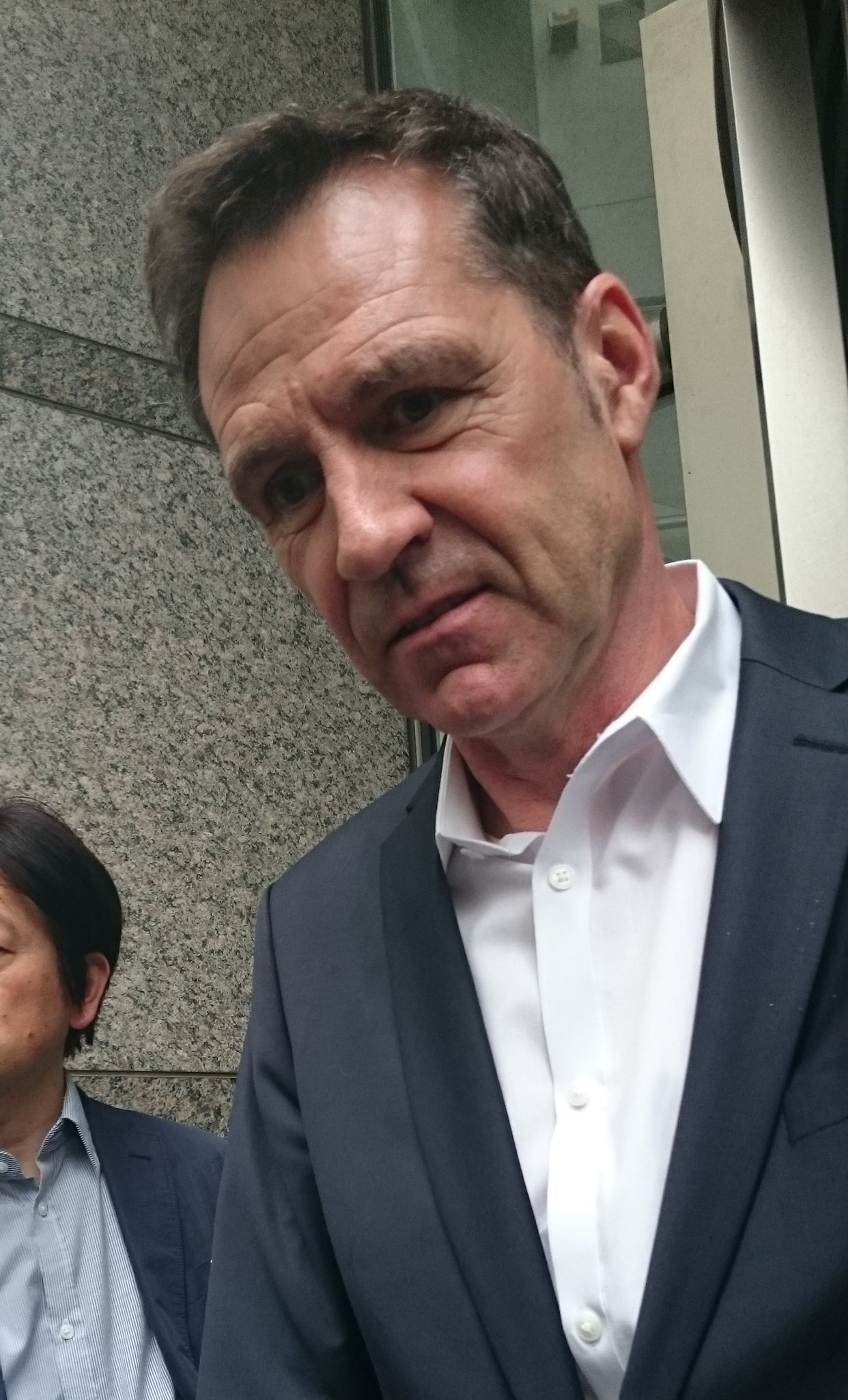 スポーツ報知 サッカー取材班 ハリル 日本代表 ハリル ジャパンでコーチを務めたジャッキー ボヌベー氏が協会を訪問 いつもは明るい同氏も さすがにしんみりしていましたが 日本が大好き 日本の選手と過ごすのが楽しかった と選手に感謝 最後は スポーツ報知 サッカー取材班 ハリル 日本代表 ハリル ジャパンでコーチを務めたジャッキー ボヌベー氏が協会を訪問 いつもは明るい同氏も さすがにしんみりしていましたが 日本が大好き 日本の選手と過ごすのが楽しかった と選手に感謝 最後は