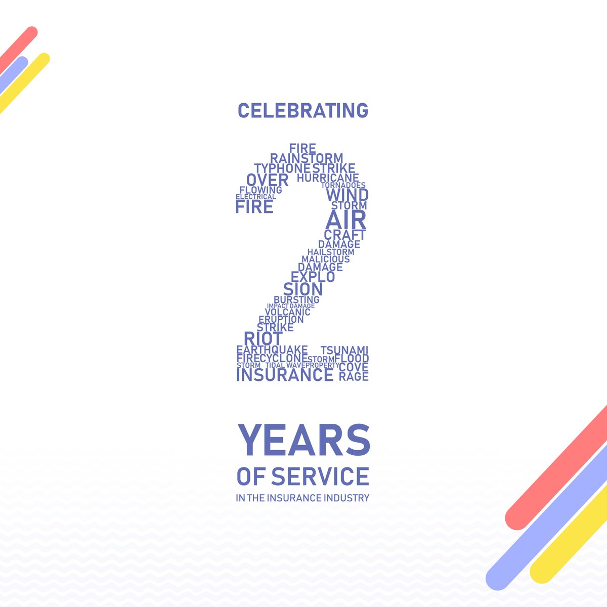 Today marks 2 years since our foundation began. And we are;
The FIRST private local insurance company. The FIRST general insurer to achieve highest GWP income within first two years of operation. The FASTEST growing insurer to insure the most valuable properties.