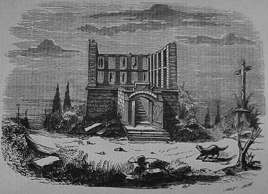 buff.ly/2HwmvdL De sinistre mémoire, le Gibet de Montfaucon, sis à côté de l'actuelle rue de la Grande-aux-Belles, a disparu depuis 1760. Combien de fantôme errent encore dans les parages ?