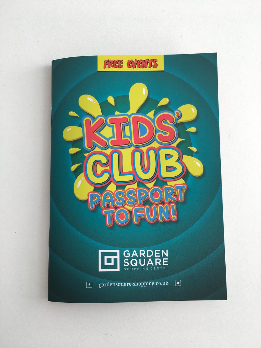 FlyingSaucerUK's tweet photo. We conceived &amp; designed a new initiative for @GardenSquareSC in #Hertforshire - a Kids’ Club. Children can attend events for free &amp; collect stickers in a ‘Passport to Fun’ for doing so. Collect 6 stickers &amp; get a free gift! 

#Retail #Marketing #Design #Events #EventManagement https://t.co/WDg9mIG1X8