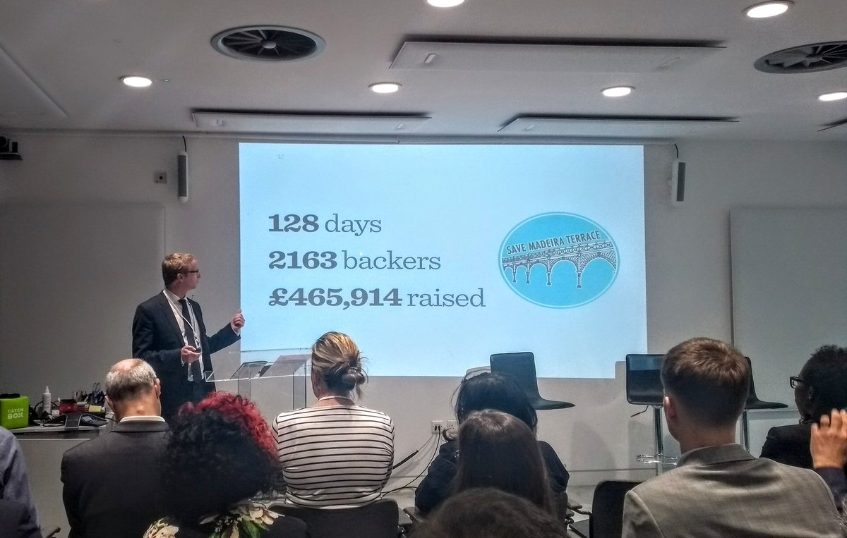 Inspiring example of how local authorities can successfully crowdfund. @nickhibberd1 about #savingmadeiraterraces in #Brighton spacehive.com/madeira-terrace through <a href="/Spacehive/">Spacehive</a> #crowdurbanism