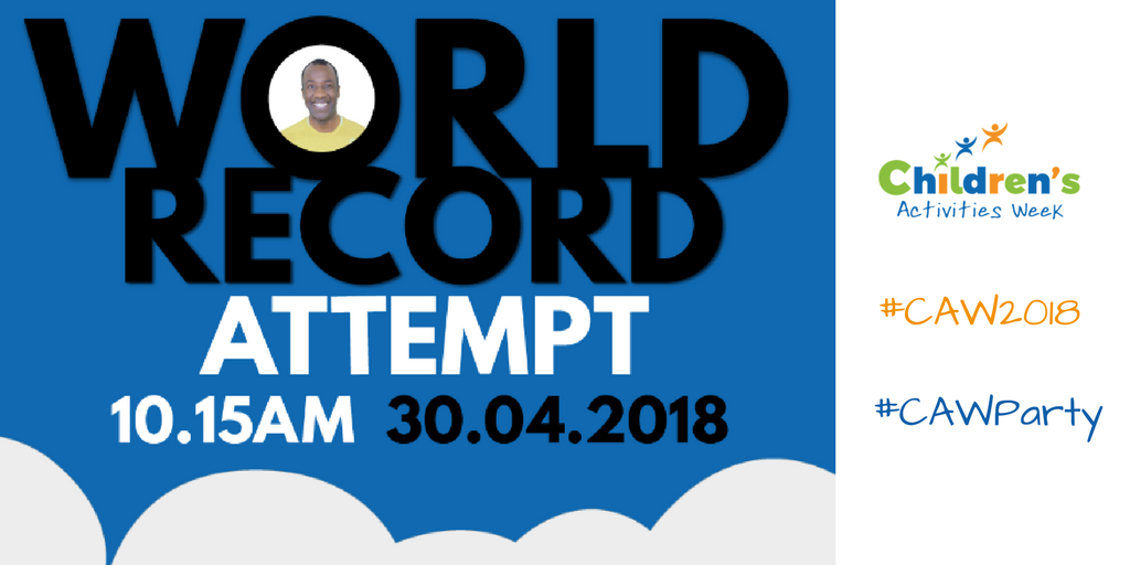 Are you joining @SidSloane and <a href="/MortonMichel/">Morton Michel</a> for our CAA world record attempt? Around 40k people are taking part in a virtual ‘Copy Sid’ song/dance. #CAWParty #CAW2018 #WatchMeFly childrensactivitiesweek.org/world-record-a…