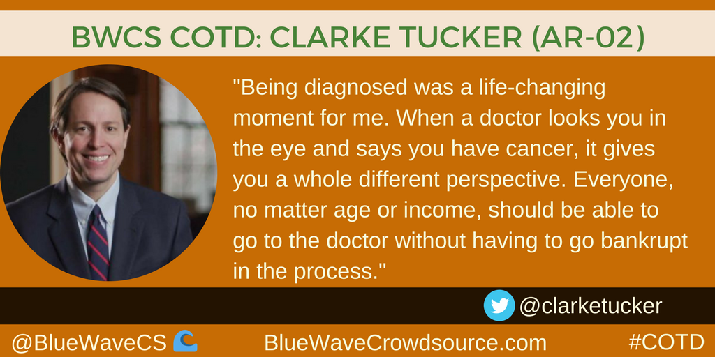 AynRandPaulRyan's tweet photo. "As a young survivor of cancer, Clarke is running because he can no longer stand by and watch our leaders in Washington drive up healthcare costs and use children’s health insurance as a bargaining chip."

FOLLOW: ➡️@clarketucker

@BlueWaveCS
#Tuesdaythoughts
#COTD https://t.co/3YgUIZrxzc