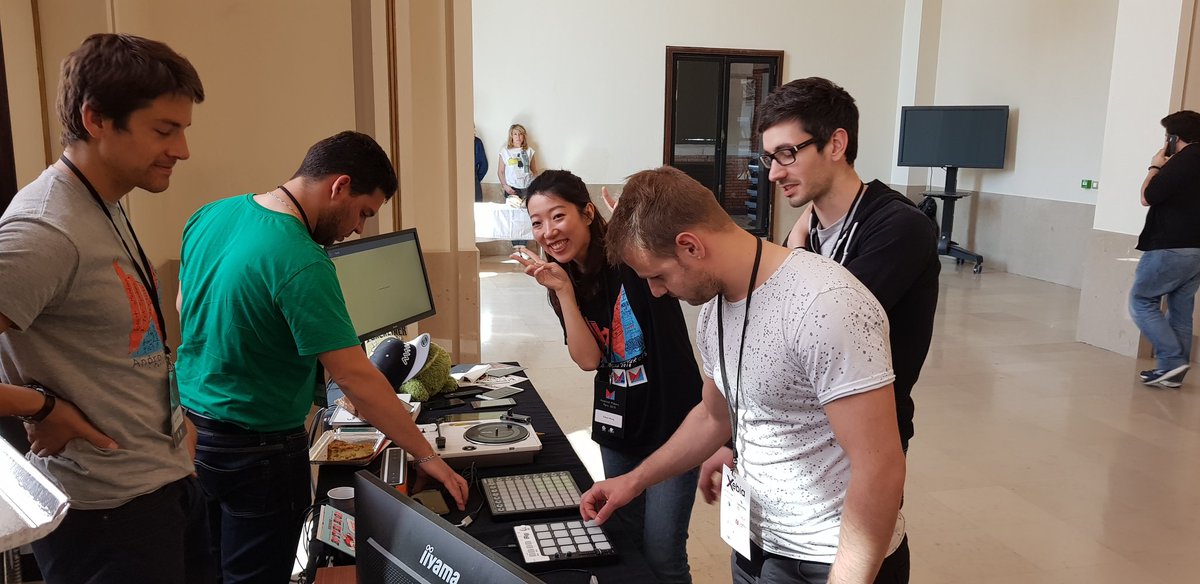 bemyapp's tweet image. Lunch break fun #AndroidMakers2