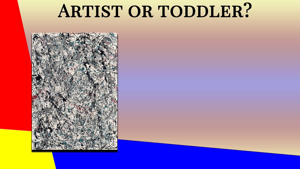 Fun_Weird_Creep's tweet photo. New Quiz is here!!!! Can you tell which of these paintings are worth millions and which were drawn by toddlers?

https://t.co/FX753zWfAU https://t.co/HmfAw0u55f