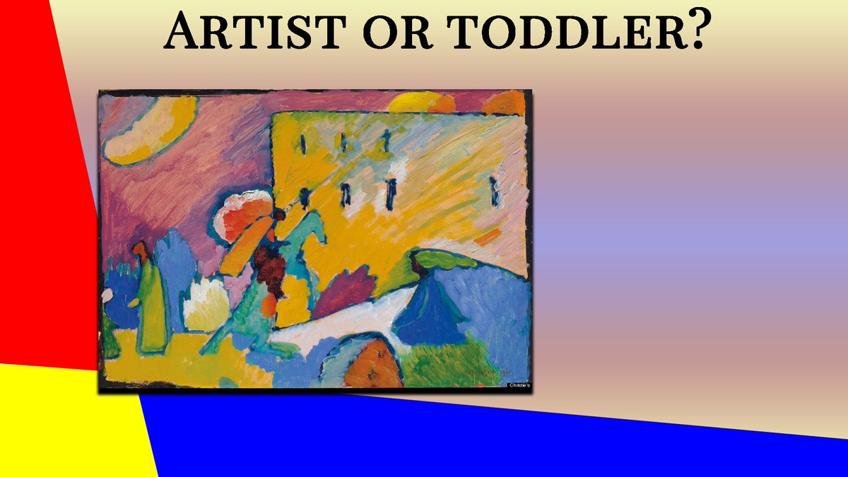 Fun_Weird_Creep's tweet photo. New Quiz is here!!!! Can you tell which of these paintings are worth millions and which were drawn by toddlers?

https://t.co/FX753zWfAU https://t.co/HmfAw0u55f